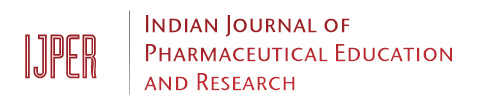 Indian Journal of Pharmaceutical Education and Research